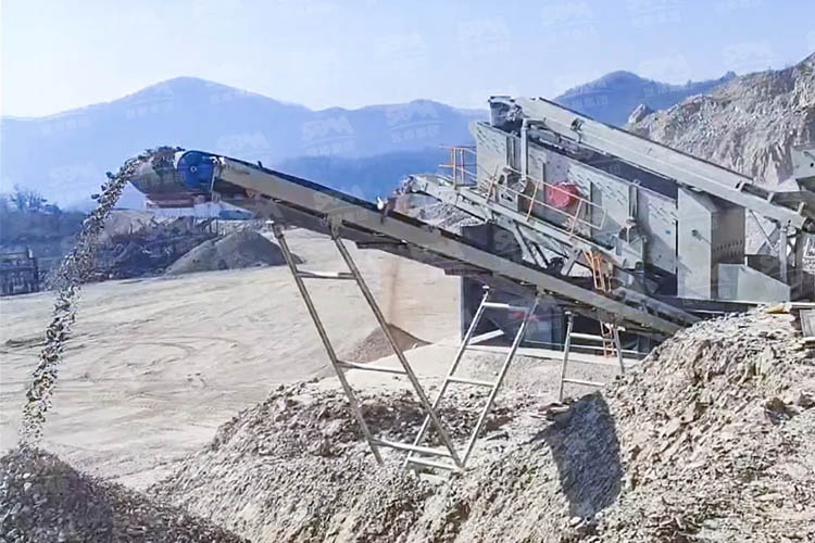 silica mobile crusher