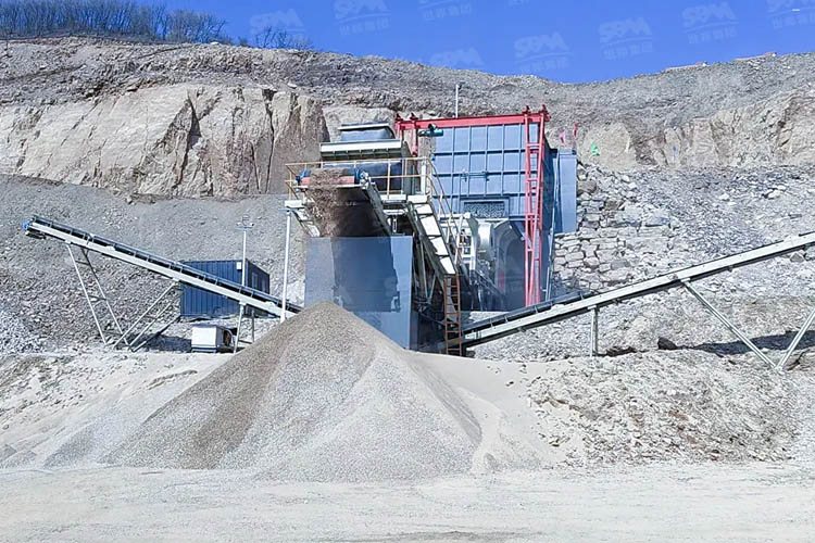 mobile silica processing plant