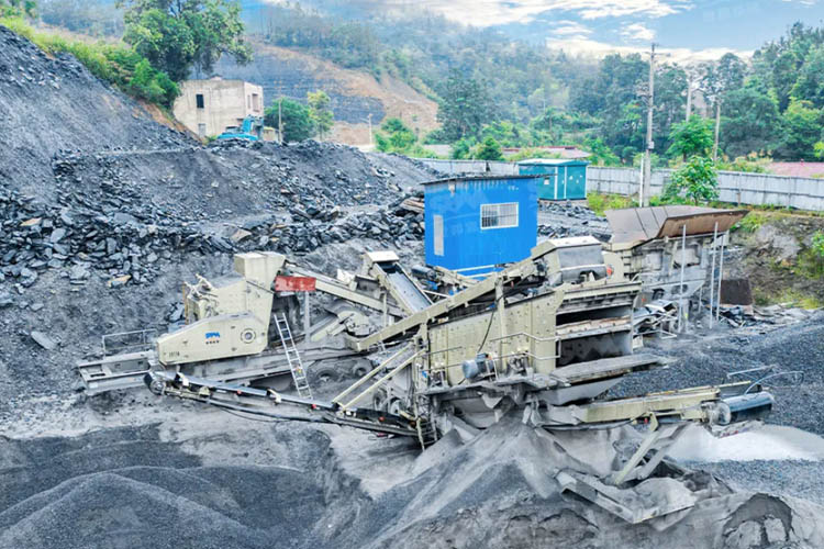 mobile limetone crusher