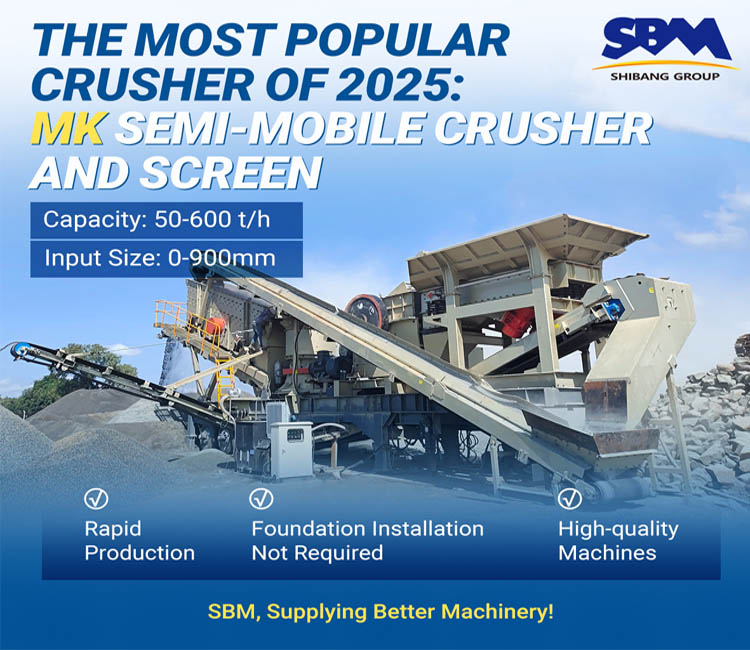 trituradora y criba semim&oacute;vil mk