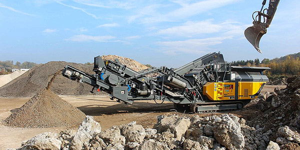 Trituradora m&oacute;vil Rubble Master