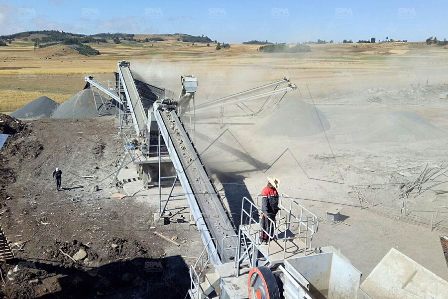 Trituradora de mand&iacute;bulas para piedra caliza en Chile