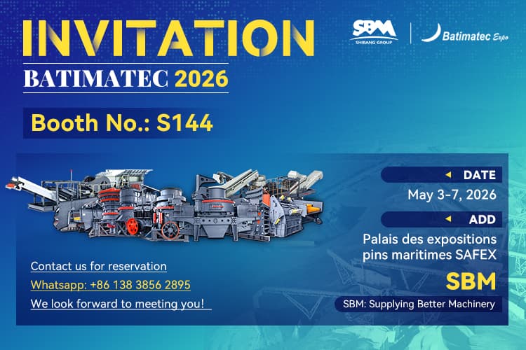 ¡Faltan 3 días! Acompañe a SBM en BATIMATEC 2026