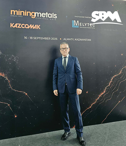 SBM en Mining & Metals Central Asia 2026: ¡visite nuestro stand 9-060/1!