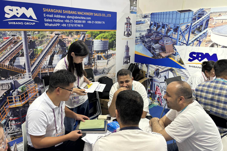 SBM is receiving customers at The China Import and Export Fair 2023